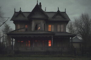 Фотография перформанса Mysterious House от компании Kvest Reality (Фото 1)